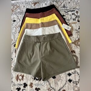 Target A NeW Day Women's Shorts - Black, Yellow, Brown, White, Green Size 2